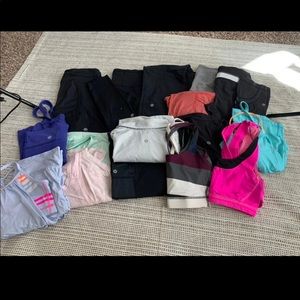 16 piece Lululemon Bundle. SOLD